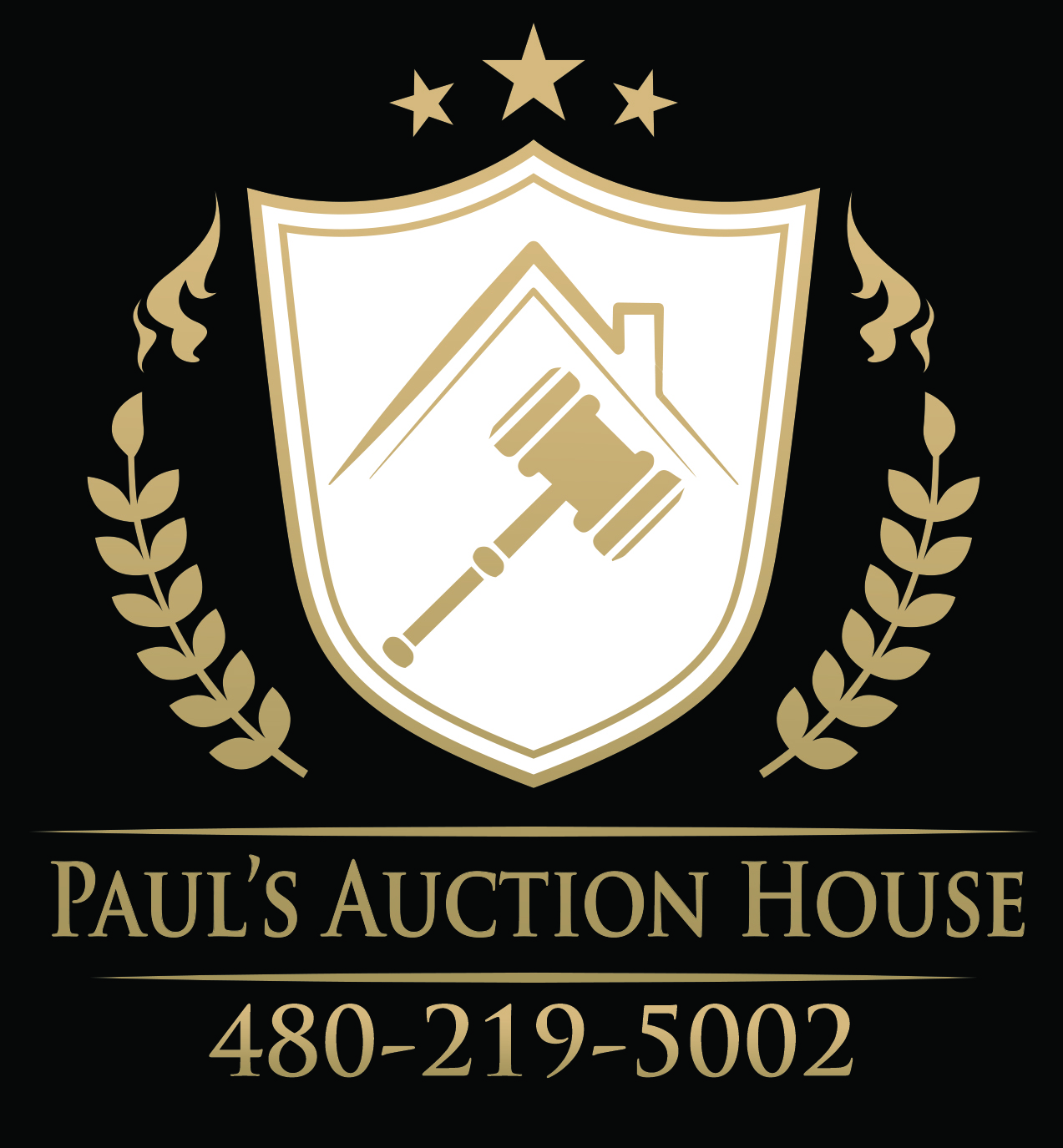 Paul's Auction House Logo